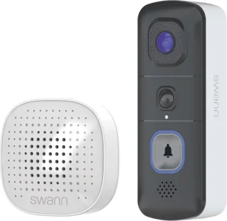 Swann EVO Video Deurbel 2K Ultra HD Accu