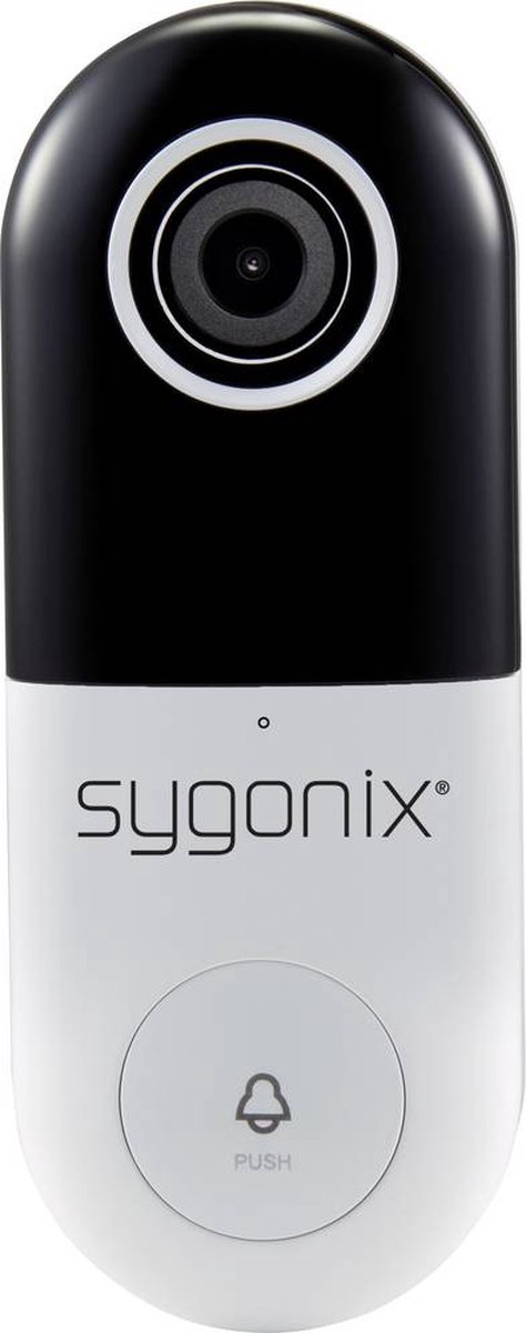 Sygonix SY-4452322 Buitenunit Video-deurintercom WiFi Wit