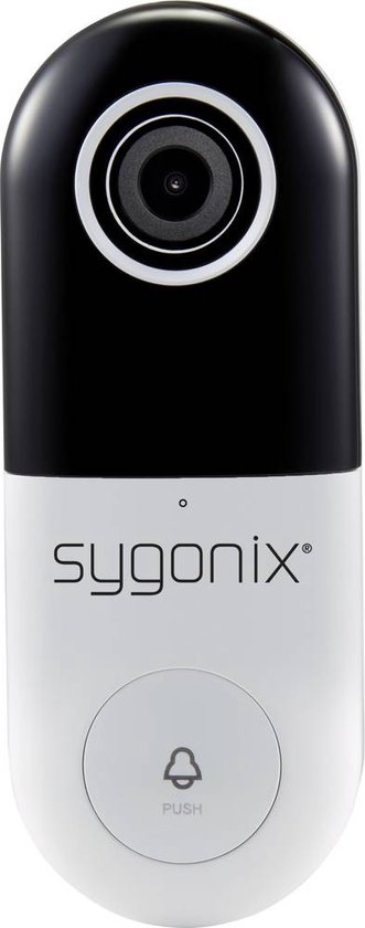 Sygonix SY-4452322 Buitenunit Video-deurintercom WiFi Wit