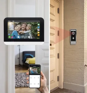 T-2302-1-3+C WiFi deurintercom touchscreen