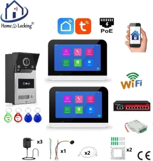 T-2302V-1-2 Deurintercom Touchscreen