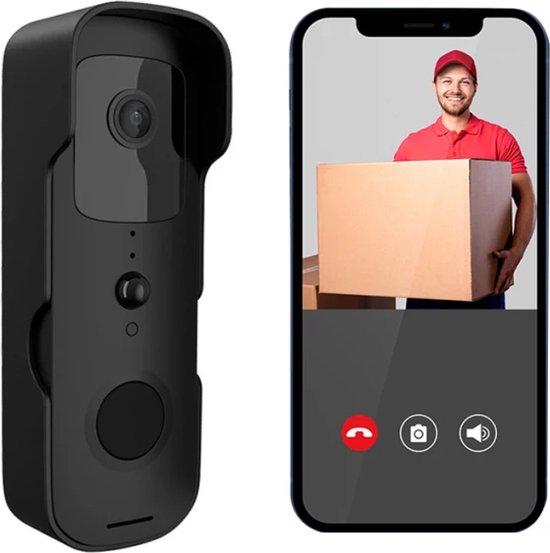 T-ring Smarthome Video Deurbel V30 Zwart