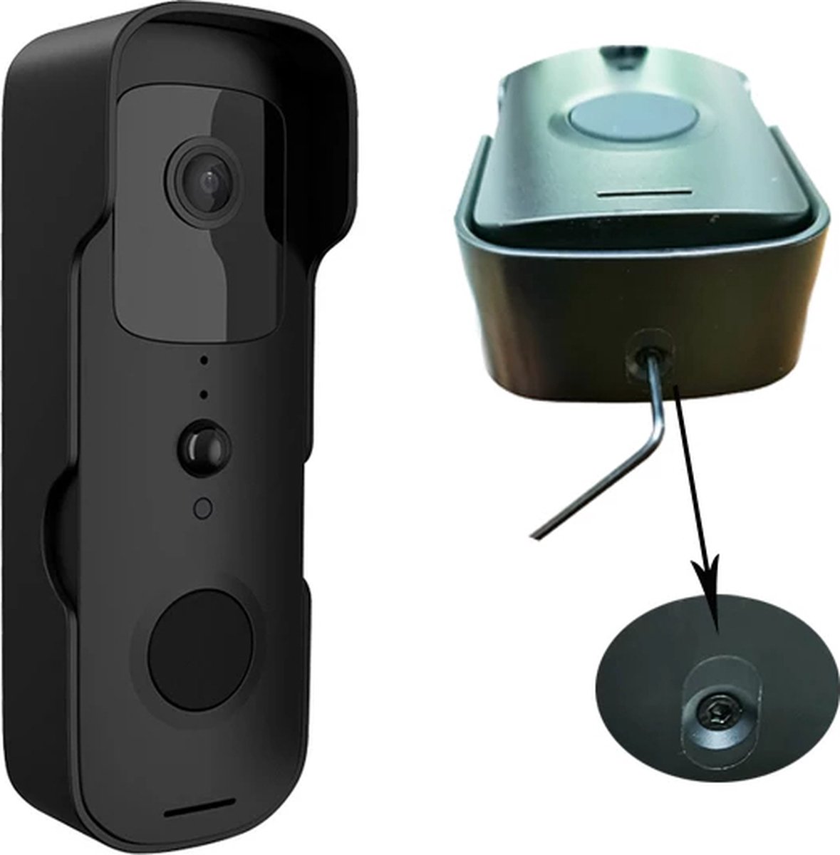 T-ring Smarthome Video Deurbel V30 Zwart