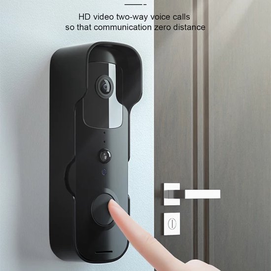 T-ring Smarthome Video Deurbel V30 Zwart