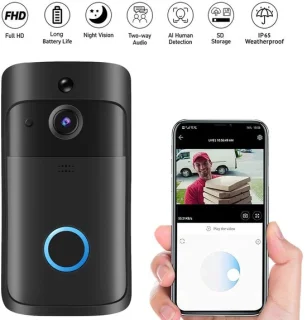 T-RING Video Deurbel Draadloos — betaalbare beveiliging met praktische functies