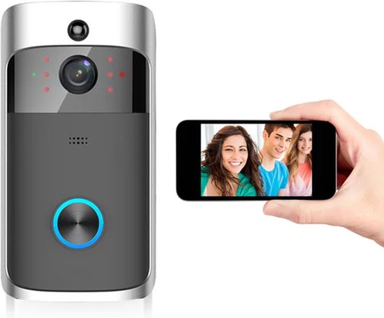 T Ring V5 Video Deurbel — Draadloos, compleet met 3 binnenbellen