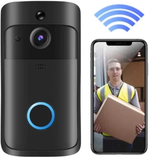 T Ring Video Deurbel Zwart