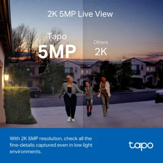 Tapo D230S1 draadloze video deurbel 2K 5MP inclusief hub