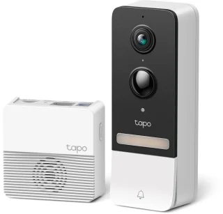 Tapo D230S1 draadloze video deurbel 2K 5MP inclusief hub