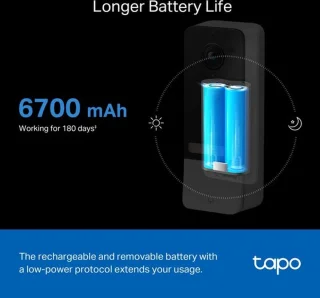 Tapo D230S1 draadloze video deurbel 2K 5MP inclusief hub