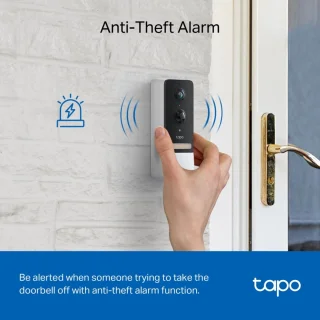 Tapo D230S1 draadloze video deurbel 2K 5MP inclusief hub