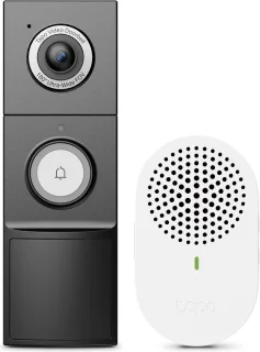 Tapo D235 Video Deurbel 2K 5MP Inclusief Chime