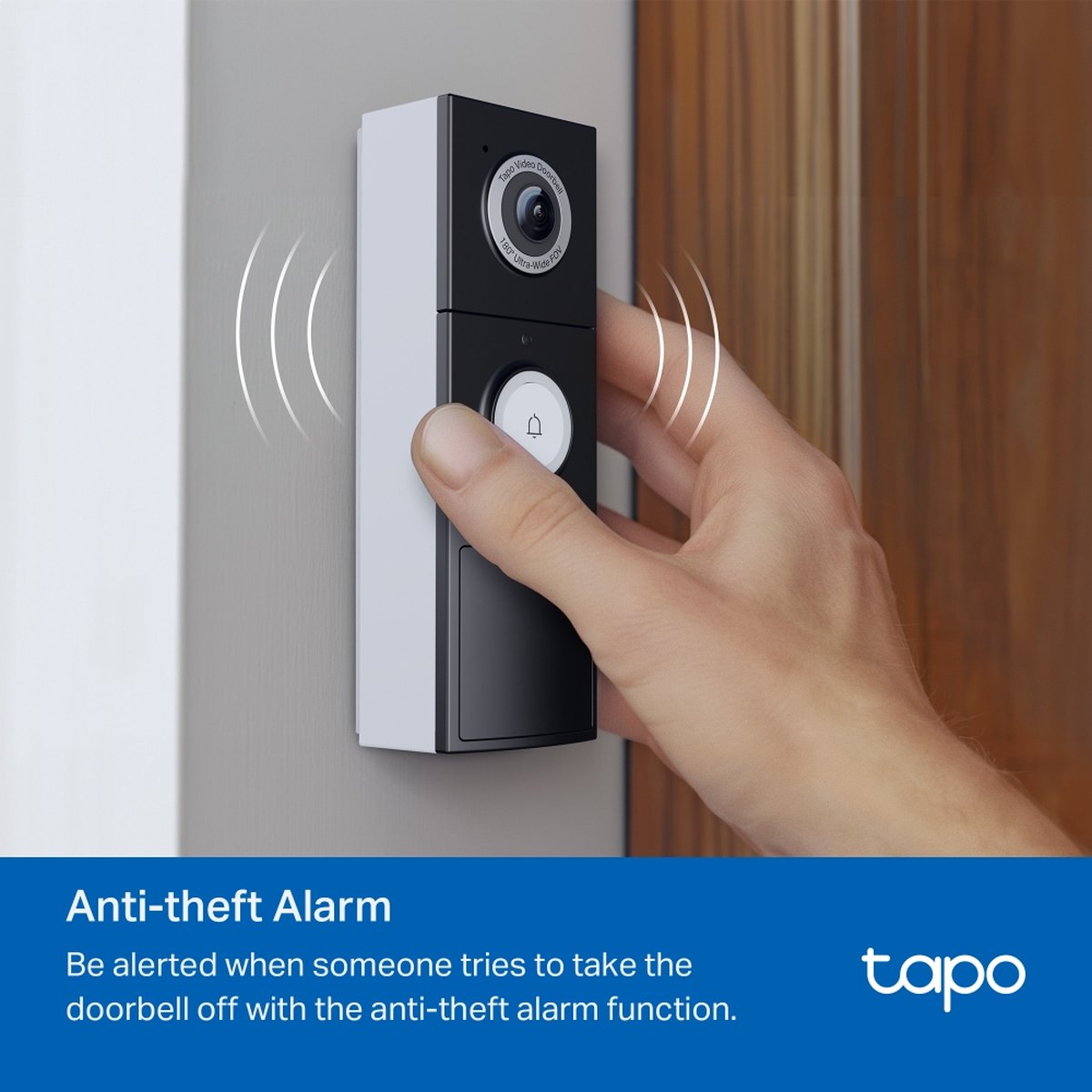 Tapo D235 Video Deurbel 2K 5MP Inclusief Chime
