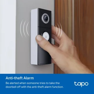 Tapo D235 Video Deurbel 2K 5MP Inclusief Chime