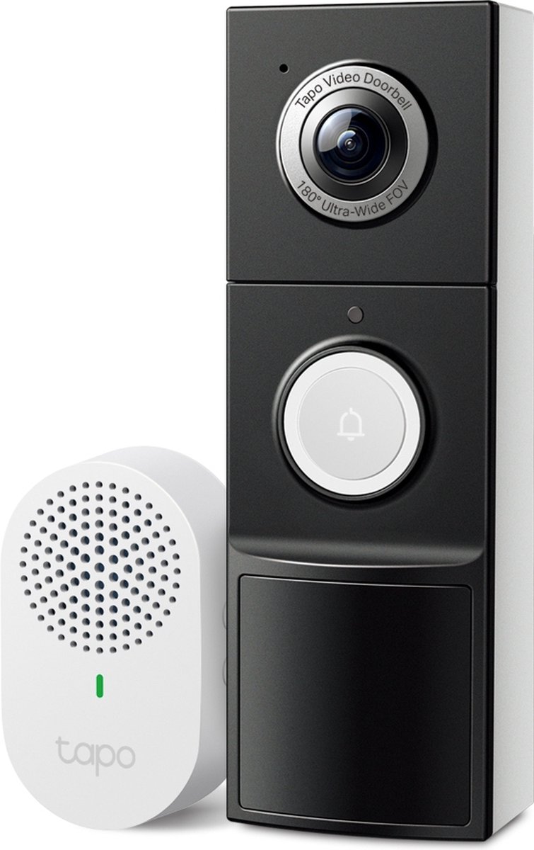 Tapo D235 Video Deurbel 2K 5MP Inclusief Chime