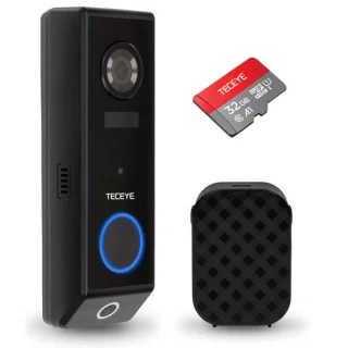 TECEYE Videodeurbelcamera 2K