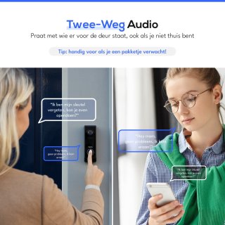 Wat vinden we goed aan de TECEYE Videodeurbelcamera
