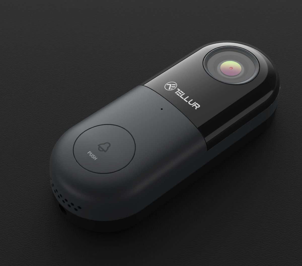 Tellur Smart WiFi Video Deurbel Zwart