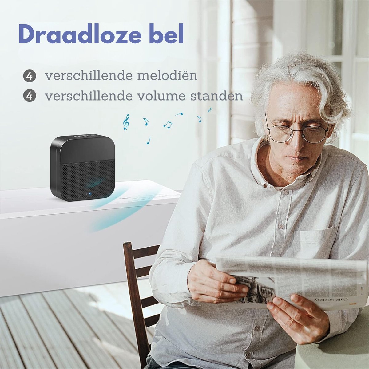 Wat vinden we goed aan de TMEZONE Video Deurbel Zwart