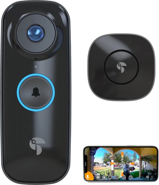 Toucan Draadloze Video Doorbell Pro