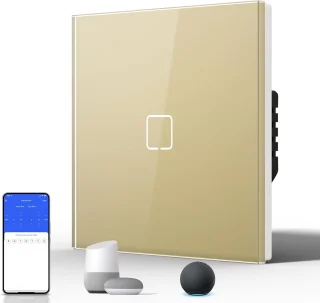 De Touchscreen Wandschakelaar in één oogopslag