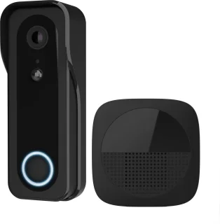 De Trust DOORCAM-3000 Draadloze Video Deurbel - Zwart in één oogopslag