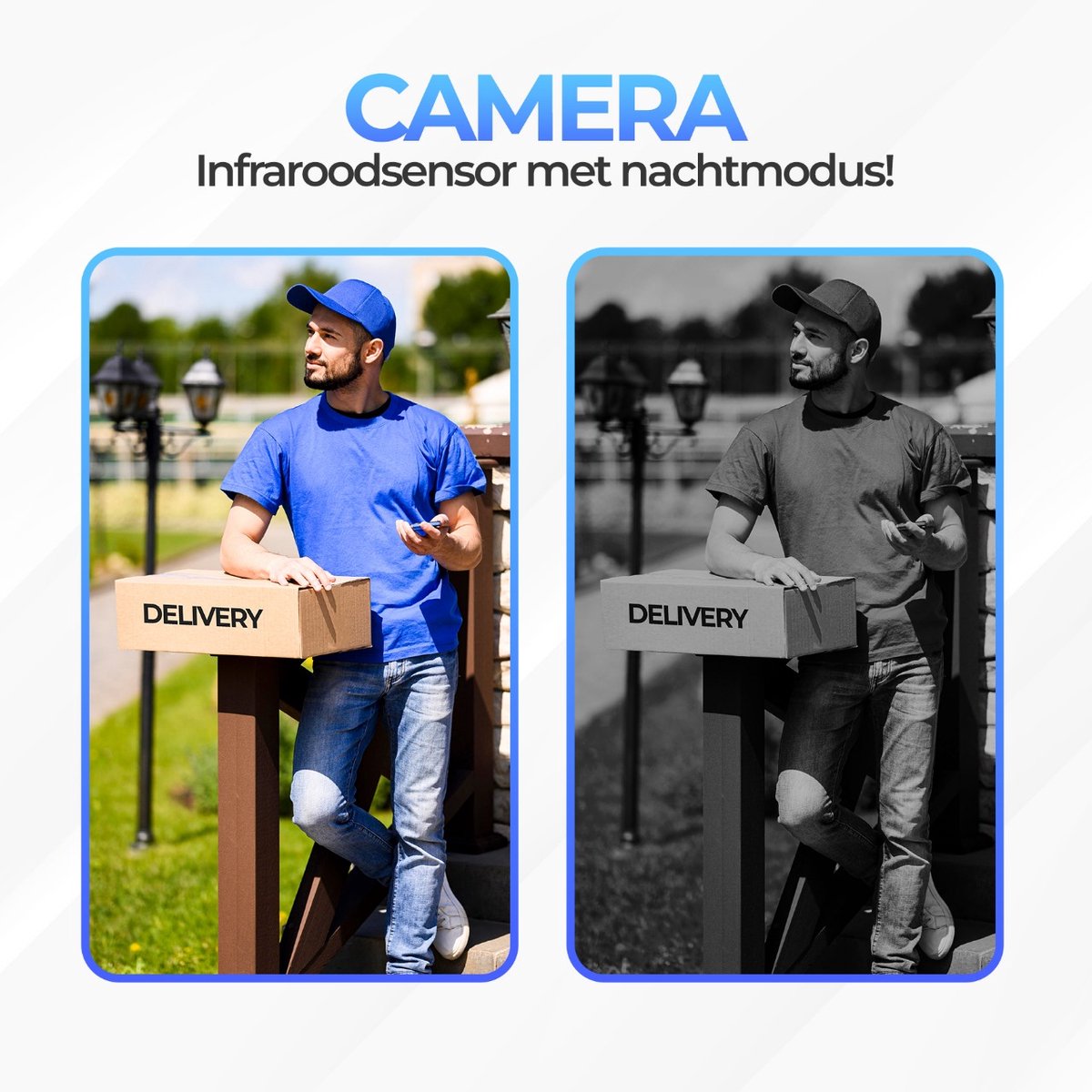 Tuya Draadloze Video Deurbel met Camera en Ontvanger 1080p Full HD
