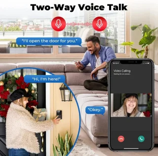 Wat vinden we goed aan de Tuya Video Deurbelcamera - Zwart
