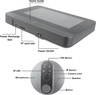 Tuya Wifi Video Intercom Draadloze Deurbel voor Thuis en Appartement