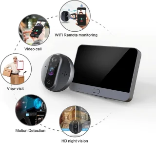 Tuya Wifi Video Intercom Draadloze Deurbel voor Thuis en Appartement