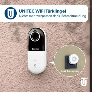 Unitec Video deurintercom opbouw — betaalbare deurbeveiliging met slimme functies