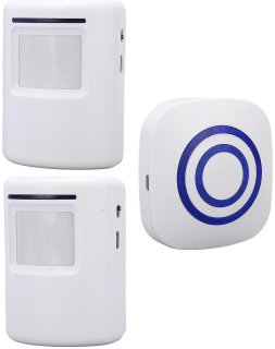 Wat vinden we goed aan de Universele Draadloze Deurbel 2 zenders 1 ontvanger (Wit)