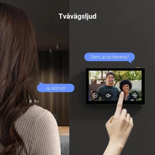Video deurbel Beveiliging WiFi met app