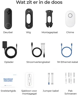 Video Deurbel Camera WiFi Draadloos Slimmer Draadloze Video Deurbel