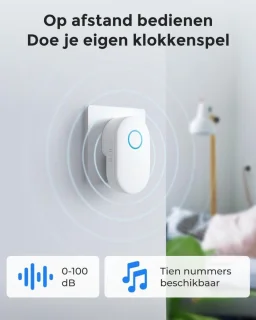Video Deurbel Camera Wifi Slim Draadloos Met App Two-Way Audio