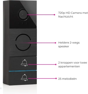 Video Deurbel Camera WiFi Slimme Deurbel Met App