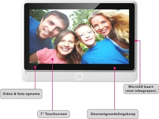 Video Deurbel Camera WiFi Slimme Deurbel Met App