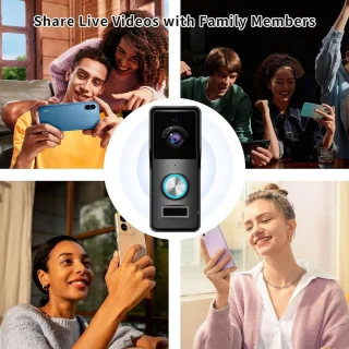 Video Deurbel Camera WiFi Slimme Deurbel Met App