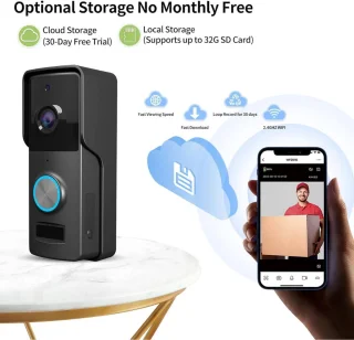 Video Deurbel Camera WiFi Slimme Deurbel Met App