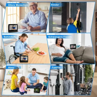 Video Deurbel Camera WiFi Slimme Draadloze Deurbel