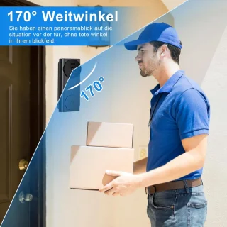 Video Deurbel Camera WiFi Slimme Draadloze Deurbel