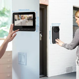 Video Deurbel Camera WiFi Slimme Draadloze Deurbel