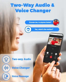 Video Deurbel Camera WiFi Tweeweg Audio App Connectie