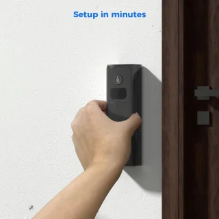 Video deurbel draadloos met camera WiFi smartphone app