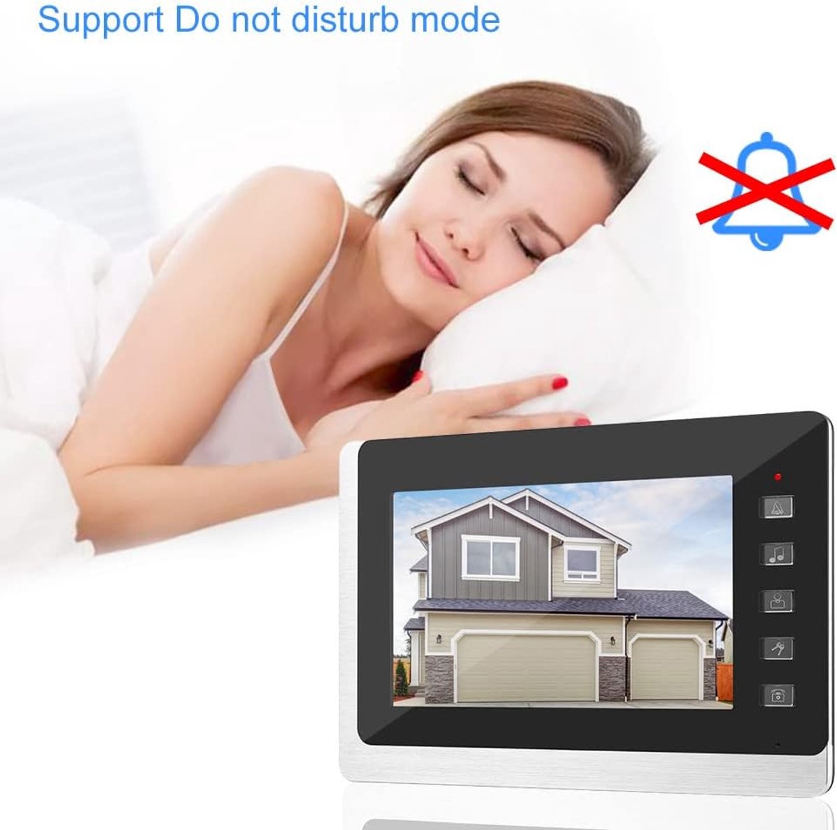 Video deurbel met camera draadloos wifi met app slimme deurbel