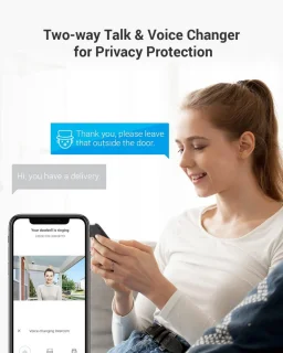Video deurbel met camera WiFi - Beveiligingscamera met app