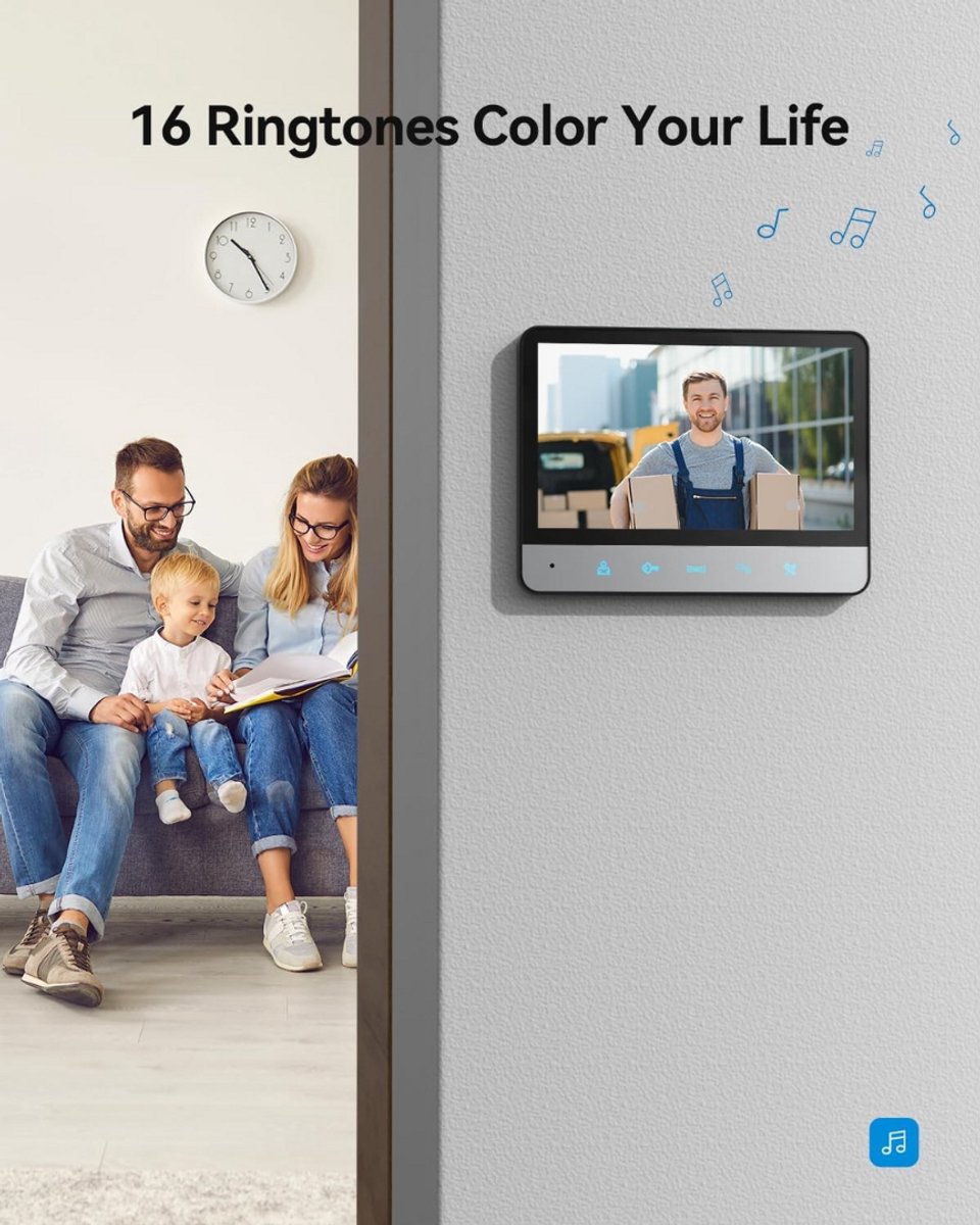 Video Deurbel met Camera WiFi - Slimme Draadloze Deurbel