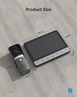 Video Deurbel met Camera WiFi - Slimme Draadloze Deurbel