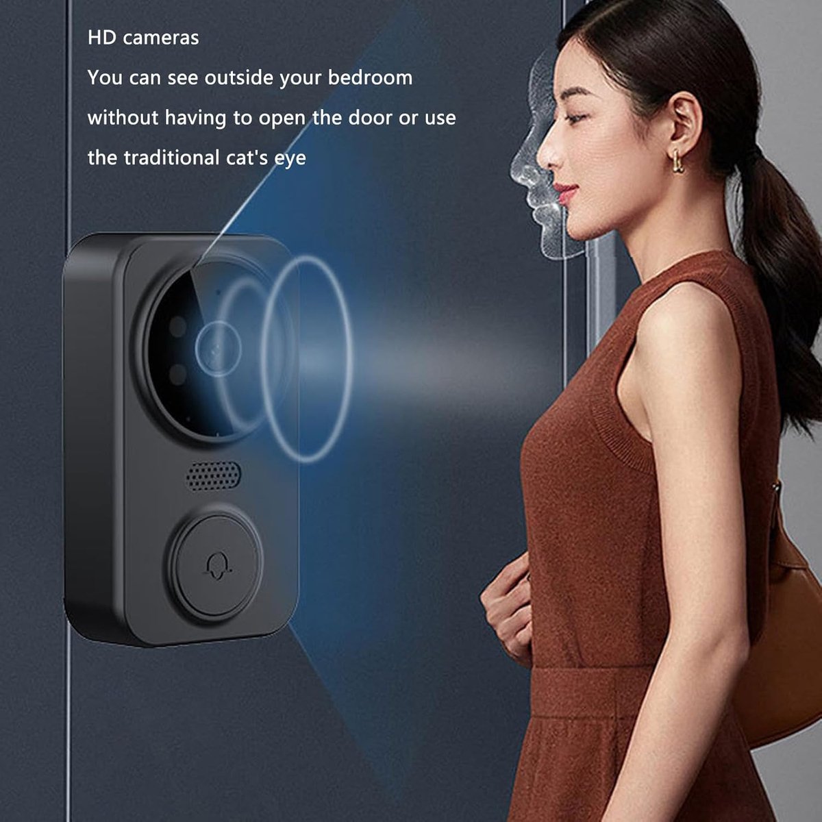 Video Deurbel met Camera WiFi - Slimme Draadloze Deurbel
