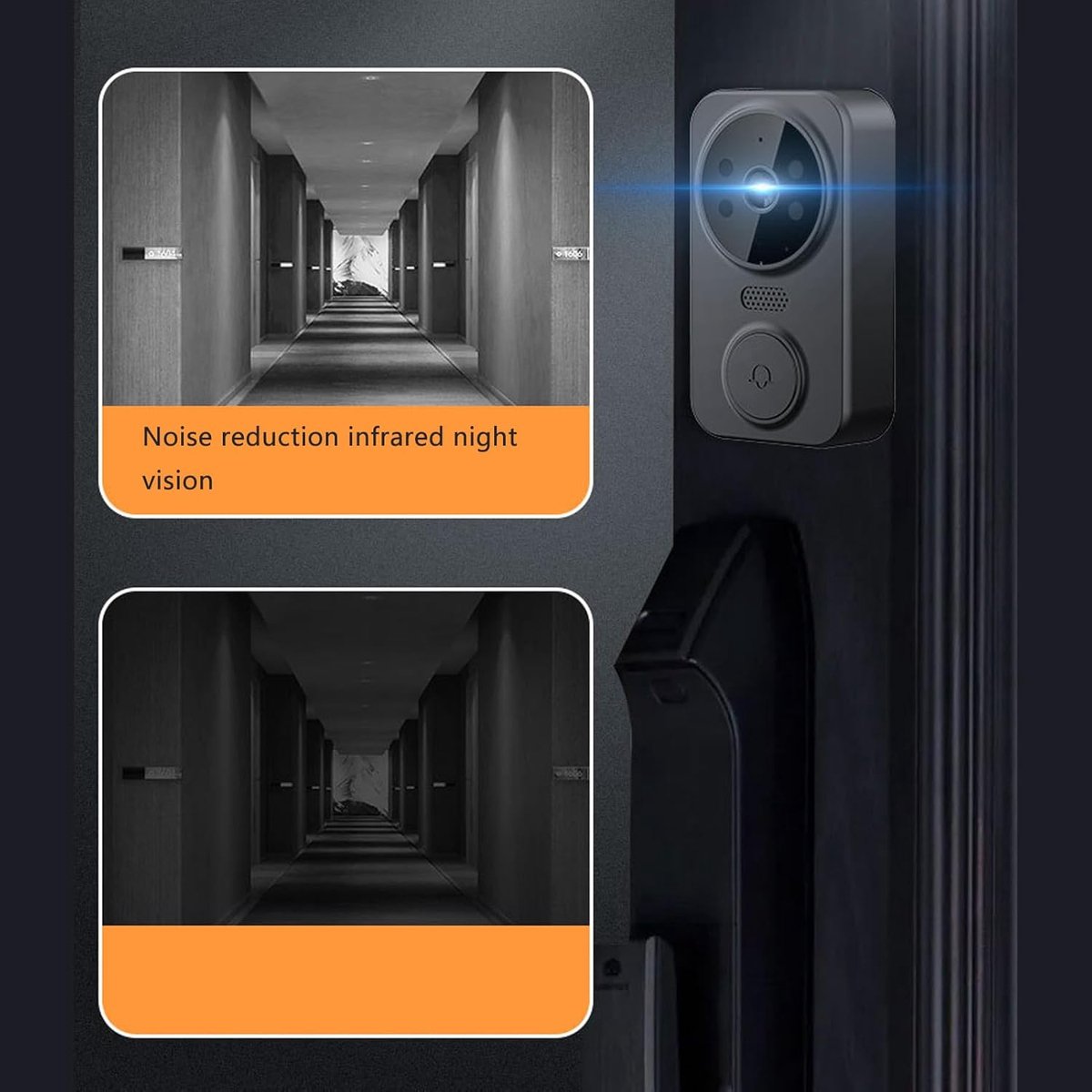 Video Deurbel met Camera WiFi - Slimme Draadloze Deurbel